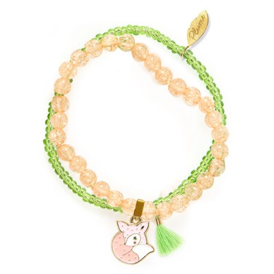 Buy Djeco Myrtille Forest Bracelet with Deer Charm wholesale at Kaleidoscope Australasia Pty Ltd