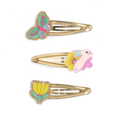 Buy Djeco Pensée Snap Hair Clip Set wholesale at Kaleidoscope Australasia Pty Ltd