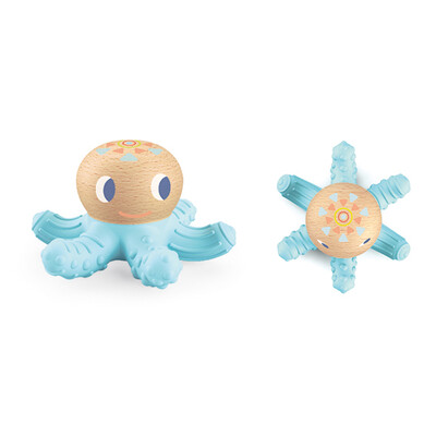 BabySquidiWoodTeether ]$MOQ4