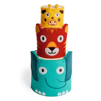 Buy Djeco SoftiTotem Soft Stacking Toy for Toddlers wholesale at Kaleidoscope Australasia Pty Ltd