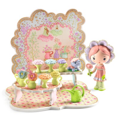 Buy Djeco Tiny Flowers Tinyly Miniature Play Set wholesale at Kaleidoscope Australasia Pty Ltd