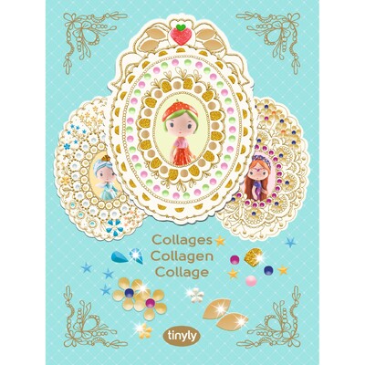 Buy Djeco Collages Berry and Co Creative Activity Set wholesale at Kaleidoscope Australasia Pty Ltd