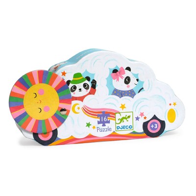 Buy Djeco Cloud Car 16 Piece Jigsaw Puzzle wholesale at Kaleidoscope Australasia Pty Ltd