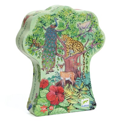 Buy Djeco Indian Jungle 54 Piece Jigsaw Puzzle wholesale at Kaleidoscope Australasia Pty Ltd