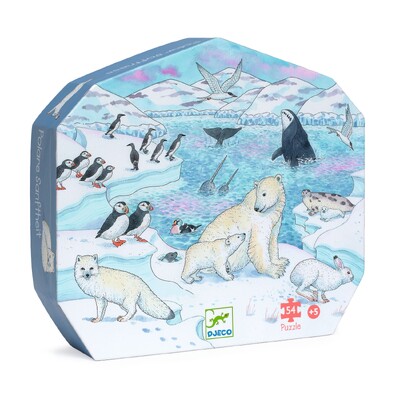 Buy Djeco Polar Softness 54 Piece Jigsaw Puzzle wholesale at Kaleidoscope Australasia Pty Ltd
