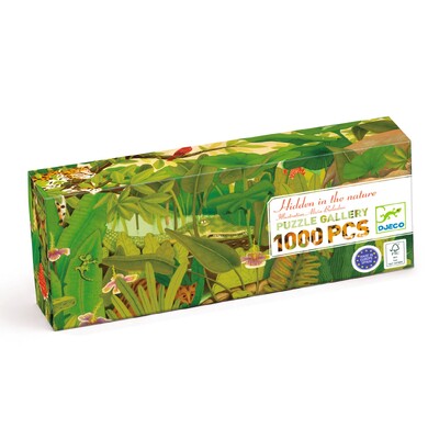 Buy Djeco Hidden in the Nature 1000 Piece Gallery Jigsaw Puzzle wholesale at Kaleidoscope Australasia Pty Ltd