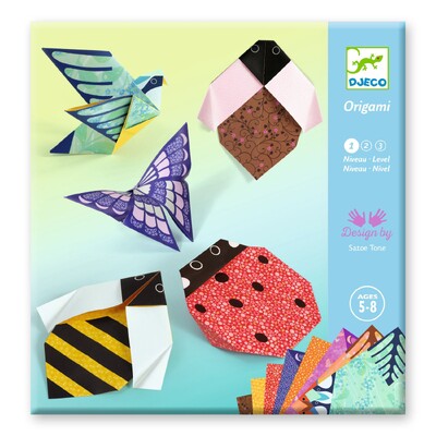 Buy Djeco In My Garden Beginner Origami Craft Set wholesale at Kaleidoscope Australasia Pty Ltd