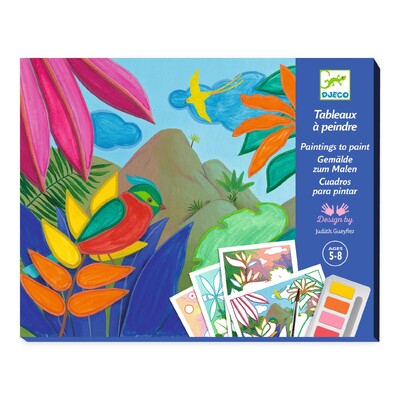 Buy Djeco Overseas Guided Painting Art Kit wholesale at Kaleidoscope Australasia Pty Ltd