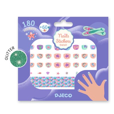 Buy Djeco Soft Seas Nail Sticker Activity Set wholesale at Kaleidoscope Australasia Pty Ltd