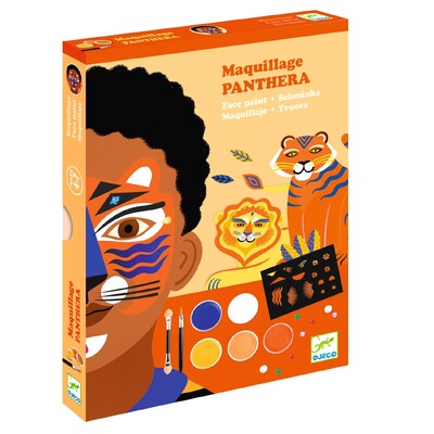 Buy Djeco Panthera Face Painting Activity Kit wholesale at Kaleidoscope Australasia Pty Ltd