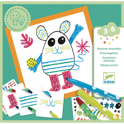 Learn how to draw funny little animals with this set Learn how to draw funny little animals with this set