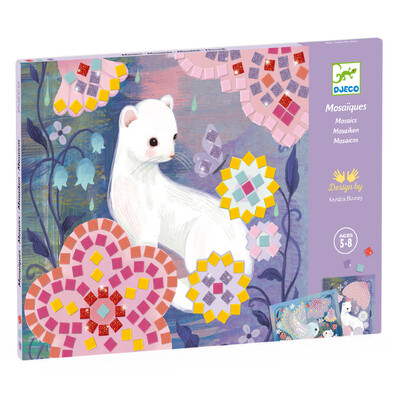 Buy Djeco Woodland Foam Mosaic Collage Craft Kit wholesale at Kaleidoscope Australasia Pty Ltd