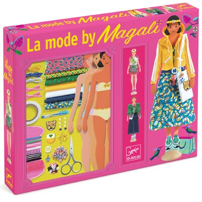 Buy Djeco Fashion by Magali No Sew Fashion Design Craft Kit wholesale at Kaleidoscope Australasia Pty Ltd
