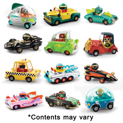 Buy Djeco Djeco Crazy Motors 12 Pack wholesale at Kaleidoscope Australasia Pty Ltd