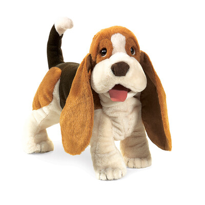 Dog, Basset Hound Puppet