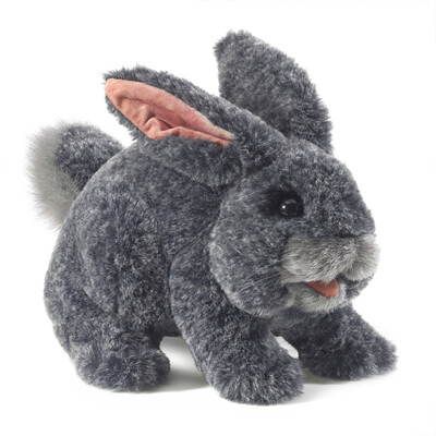 Rabbit, Grey Bunny Puppet