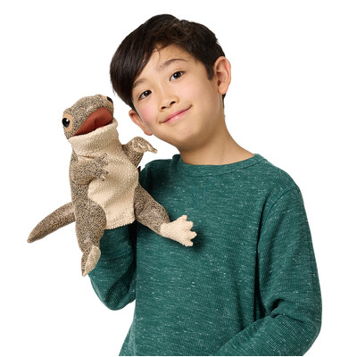 Buy Folkmanis Lizard Puppet wholesale at Kaleidoscope Australasia Pty Ltd