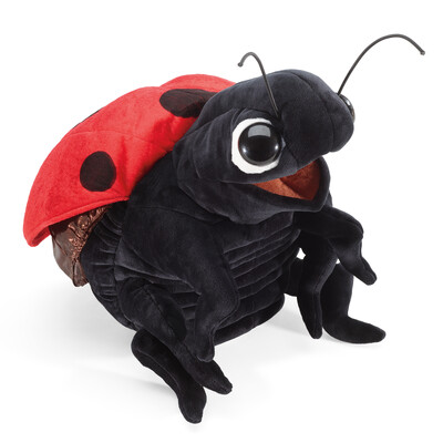 Buy Folkmanis Ladybug Puppet wholesale at Kaleidoscope Australasia Pty Ltd