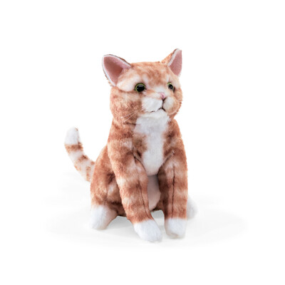 Buy Folkmanis Orange Tabby Cat Finger Puppet wholesale at Kaleidoscope Australasia Pty Ltd