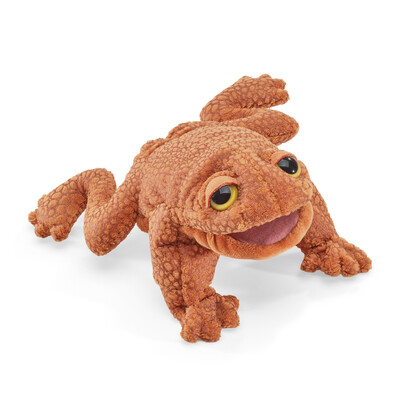 Buy Folkmanis Toad Finger Puppet wholesale at Kaleidoscope Australasia Pty Ltd