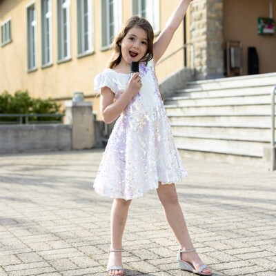 Buy Great Pretenders Sequins Concert Dress – Size 7–8 wholesale at Kaleidoscope Australasia Pty Ltd