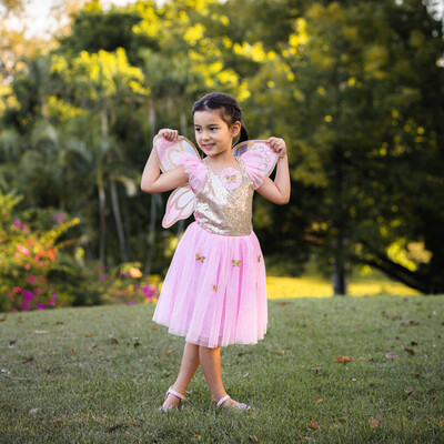 GoldButterflyDress/WingsSz 5-7