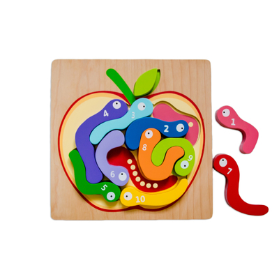123 Worm Puzzle ]