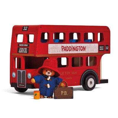 Buy Le Toy Van Paddington Bear London Double Decker Bus wholesale at Kaleidoscope Australasia Pty Ltd