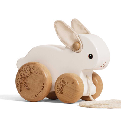 Buy Le Toy Van Pull Along Rabbit - FSC 10 wholesale at Kaleidoscope Australasia Pty Ltd