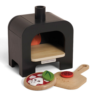 Buy Le Toy Van Wooden Pizza Oven Play Set wholesale at Kaleidoscope Australasia Pty Ltd