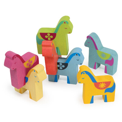 Buy Mentari Rainbow Pony Playset wholesale at Kaleidoscope Australasia Pty Ltd