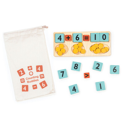 Buy Mentari Counting Buddies Puzzle wholesale at Kaleidoscope Australasia Pty Ltd