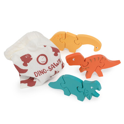 Buy Mentari Dino-saws Interchangeable Puzzle wholesale at Kaleidoscope Australasia Pty Ltd