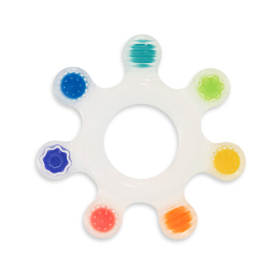 Buy Sassy Baby Rainbow Star Teether wholesale at Kaleidoscope Australasia Pty Ltd