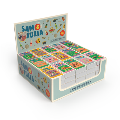 Buy Sam & Julia Minis Display 1 (includes 60 minis) wholesale at Kaleidoscope Australasia Pty Ltd