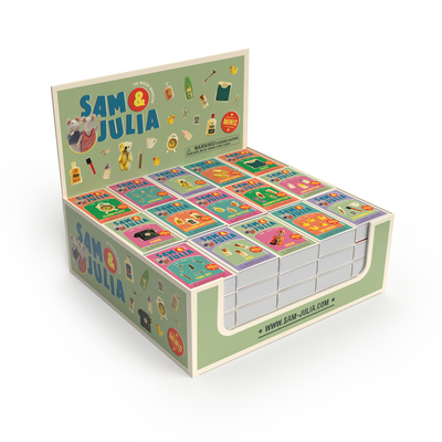 Buy Sam & Julia Minis Display 2 (includes 60 minis) wholesale at Kaleidoscope Australasia Pty Ltd