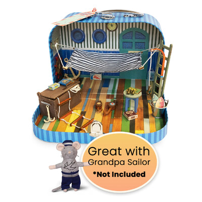 Buy Sam & Julia Mouse Mansion to Go (GrandPa Sailor) wholesale at Kaleidoscope Australasia Pty Ltd