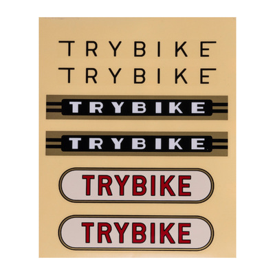 Trybike Sticker Sheet