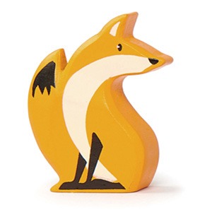 Fox Wooden Animal (6 pack)