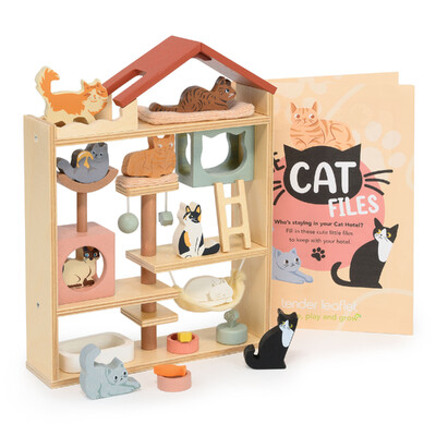 Buy Tender Leaf Toys Purrfect Stay Cat Hotel wholesale at Kaleidoscope Australasia Pty Ltd