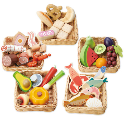 Buy Tender Leaf Toys Market Basket Set wholesale at Kaleidoscope Australasia Pty Ltd