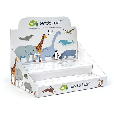 Buy Tender Leaf Toys Wooden Animal Counter Display wholesale at Kaleidoscope Australasia Pty Ltd