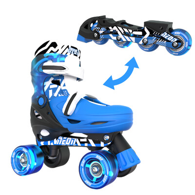 Buy Yvolution Neon Combo Skates (Size 12-2) Blue wholesale at Kaleidoscope Australasia Pty Ltd